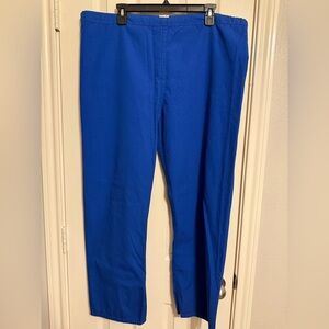 Scrub bottoms unisex size medium by hospitex blue